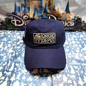 NWT Disney Parks Star Wars Galaxy's Edge Droid Depot Cap Adjustable Adult Hat.